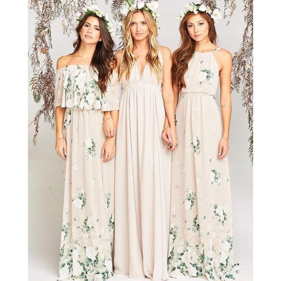 Show Me Your Mumu Amanda Maxi Dress Bouquet Toss - Picture 4 of 15